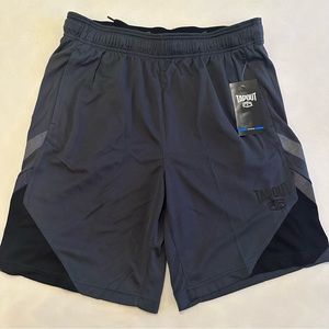 [Tapout] Men’s Tech Fusion Short in Ebony Gray Size Large